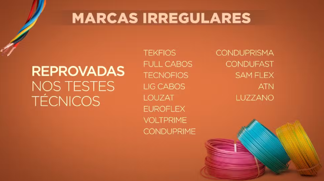 marcas irregulares